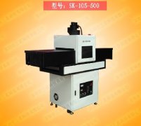 【光固uv機(jī)】電子零件、PU成皮上光專用UV機(jī)器SK-105-500